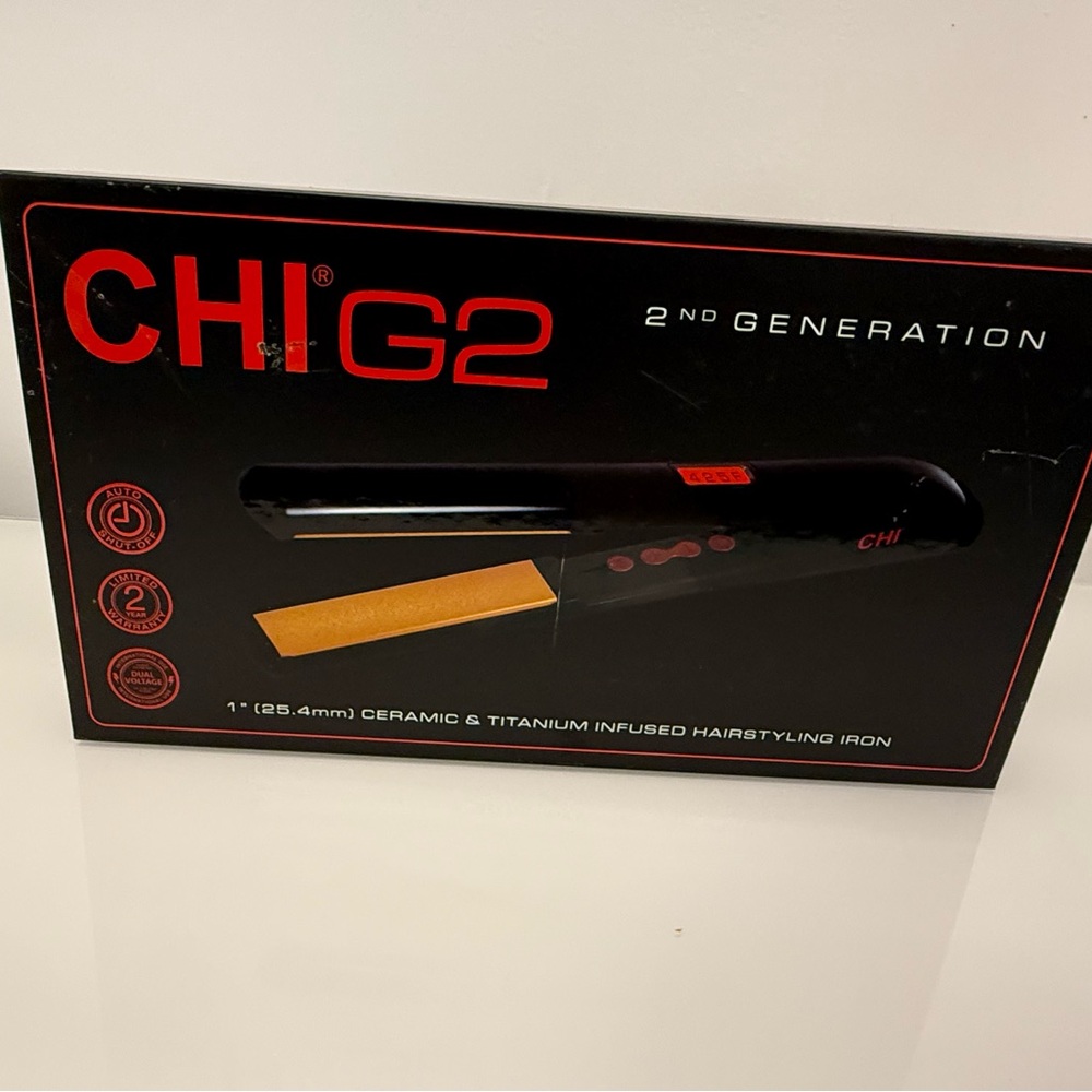 CHI G2 Black and Red Hair Styling Tool